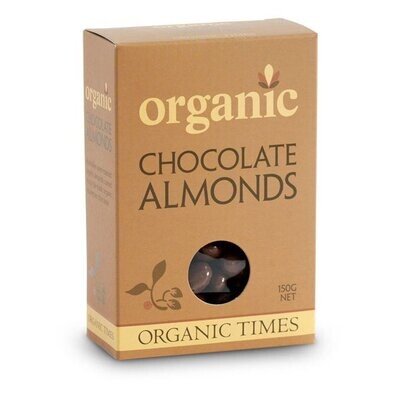 Organic Times Milk Chocolate Almonds