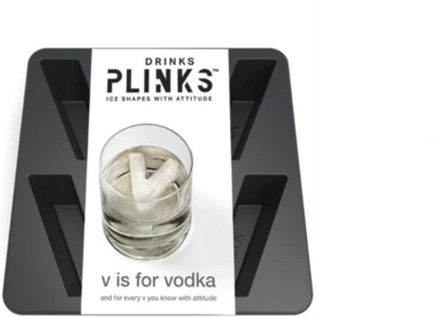 Drinks Plinks - V is for Vodka, Ice Cube Tray