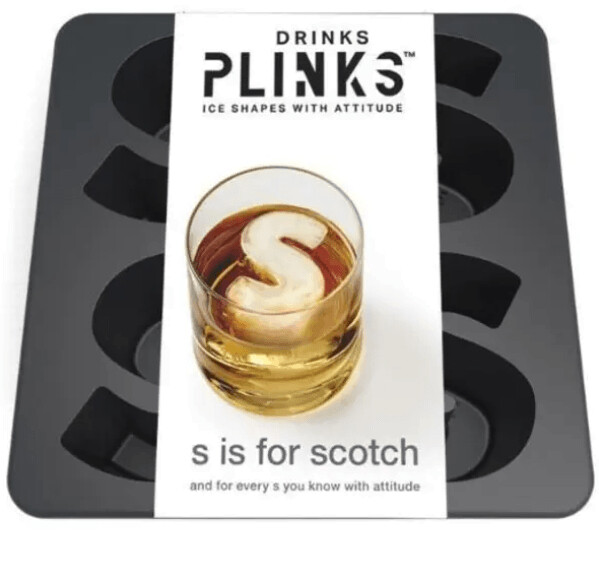 Drinks Plinks - S is for Scotch, Ice Cube Tray