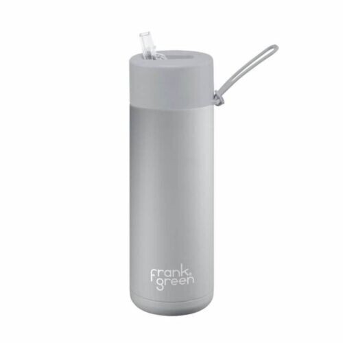 Frank Green Straw Lid 595 ml  Harbor Mist Ceramic Reusable Bottle
