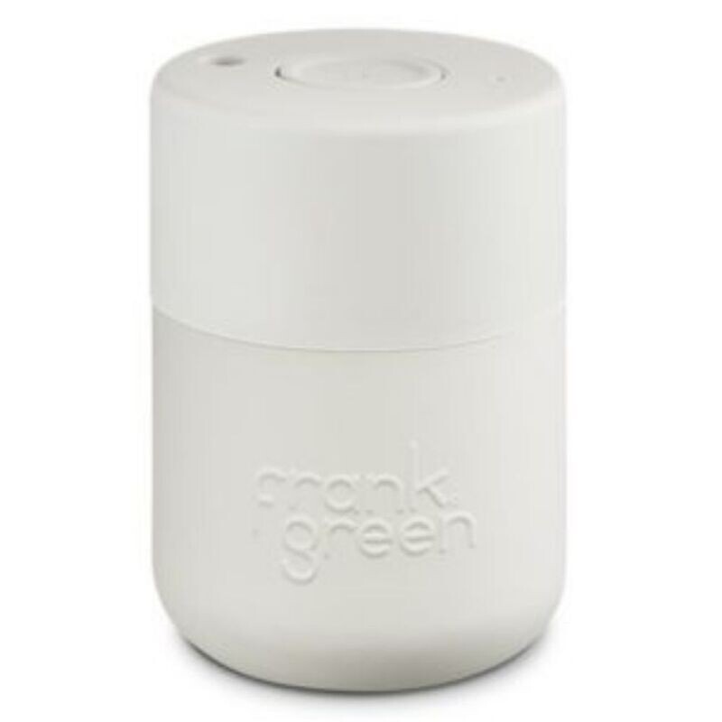 Frank Green Button Lid 230 ml/8 oz  Cloud Original Reusable Cup