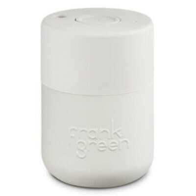 Frank Green Button Lid 230 ml/8 oz Cloud Original Reusable Cup