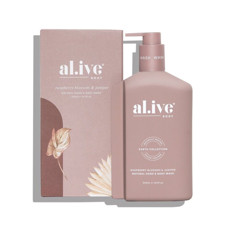 Al.ive Body - Raspberry Blossom & Juniper Hand & Body Wash Al.ive Body - Raspberry Blossom & Juniper Hand & Body Wash