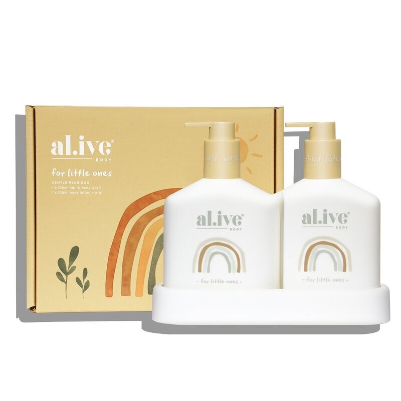 Al.ive Body -  Baby Duo in Gentle Pair (Hair/Body Wash & Lotion)