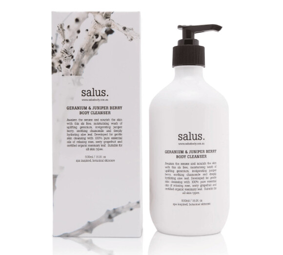 Salus Body - Geranium & Juniper Berry Body Wash 500ml