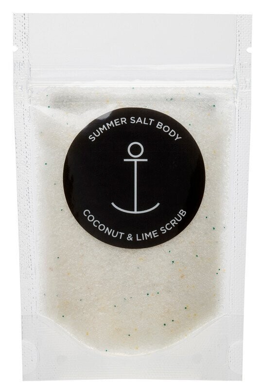 Summer Salt Body - Mini Coconut & Lime Scrub Summer Salt Body - Mini Coconut & Lime Scrub