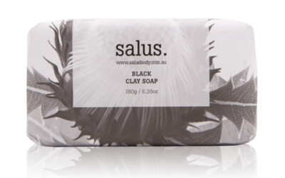 Salus Body - Black Clay Soap