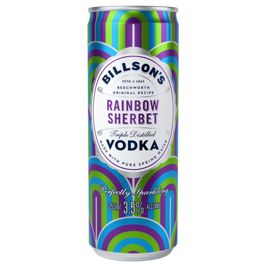 Billson's - Rainbow Sherbet 355ml Can