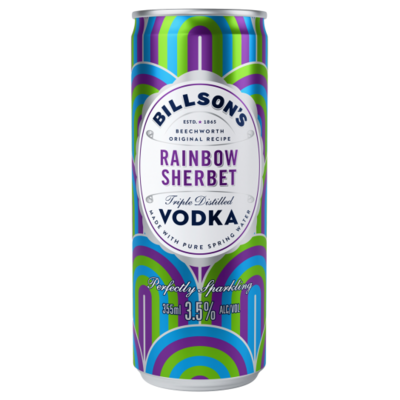 Billson's - Rainbow Sherbet 355ml Can
