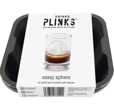 Drinks Plinks - Sassy Spheres, Ice Cube Tray