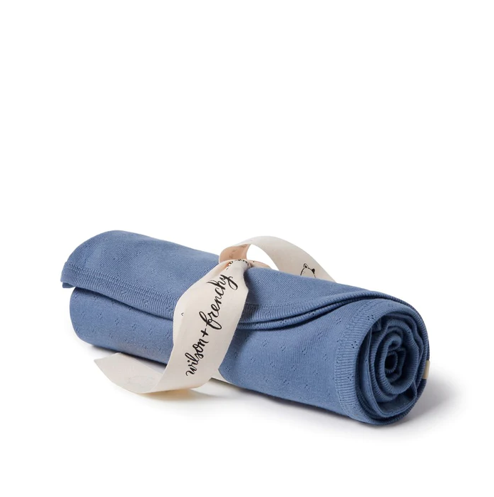Wilson + Frenchy - Organic Pointelle Bunny Rug