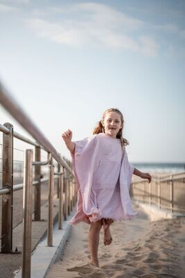 Coast Kids - Bussleton Hooded Towel Pink