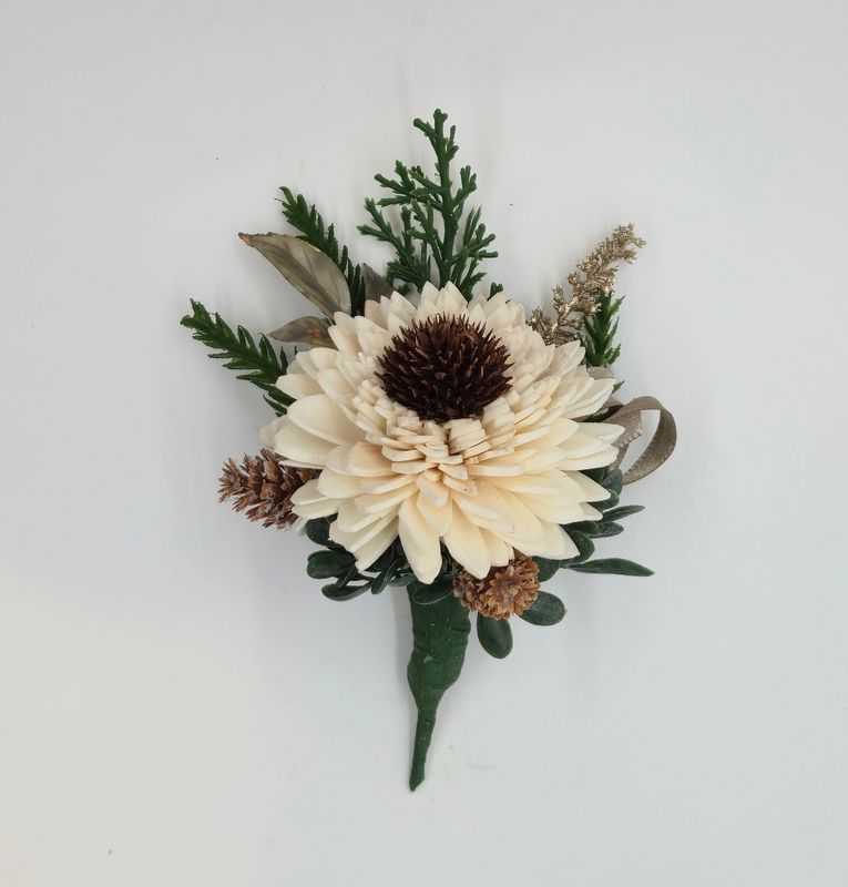 Woodland Whimsy Boutonniere