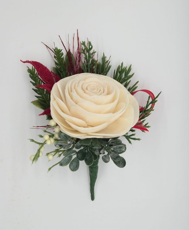 Valentines Boutonniere