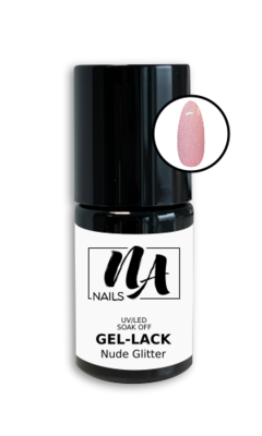 UV Gellack Nude Glitter 6ml