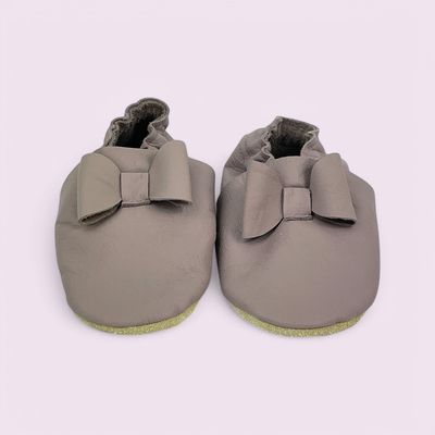 Lauflernschuhe Baby - Schleife / Flieder- 26/27