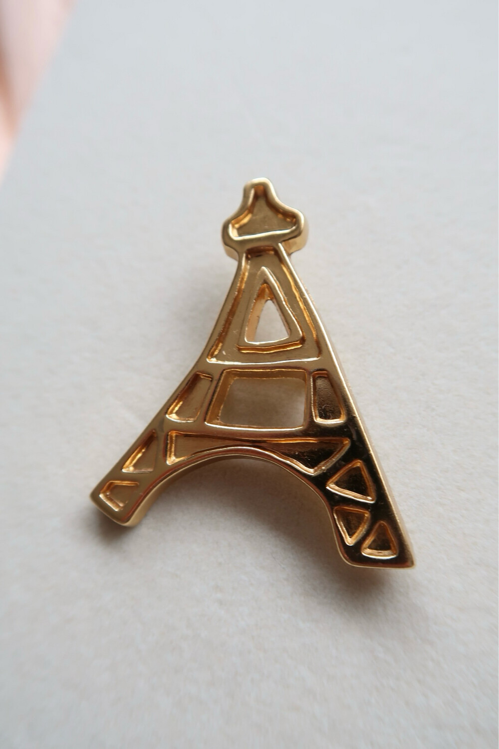 Vintage YVES SAINT LAURENT La Tour Eiffel brooch