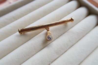 Vintage LANVIN brooch, 1980s