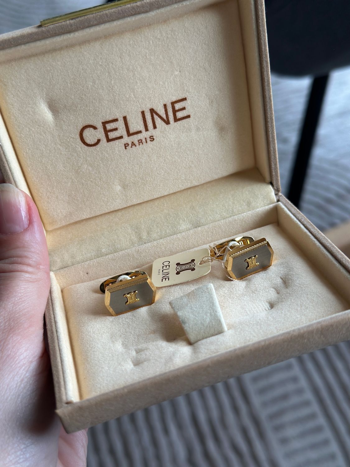 Old Celine cufflinks