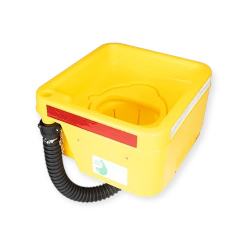 Jonesco 45 liter AwayWash CCRT2-TS-YE / CCRT2-TS-BK Jonesco 45 liter AwayWash CCRT2-TS-YE - CCRT2-TS-BK