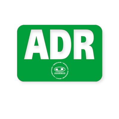 Jonesco KIT-LAB-ADR pictogrammen Jonesco KIT-LAB-ADR en stickers