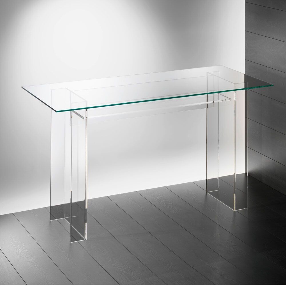 Schreibtisch mit Glasplatte