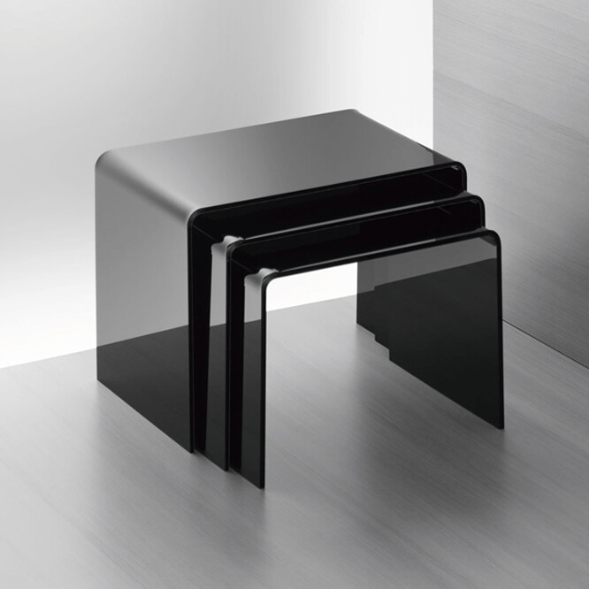 ​3-Satztisch schwarz