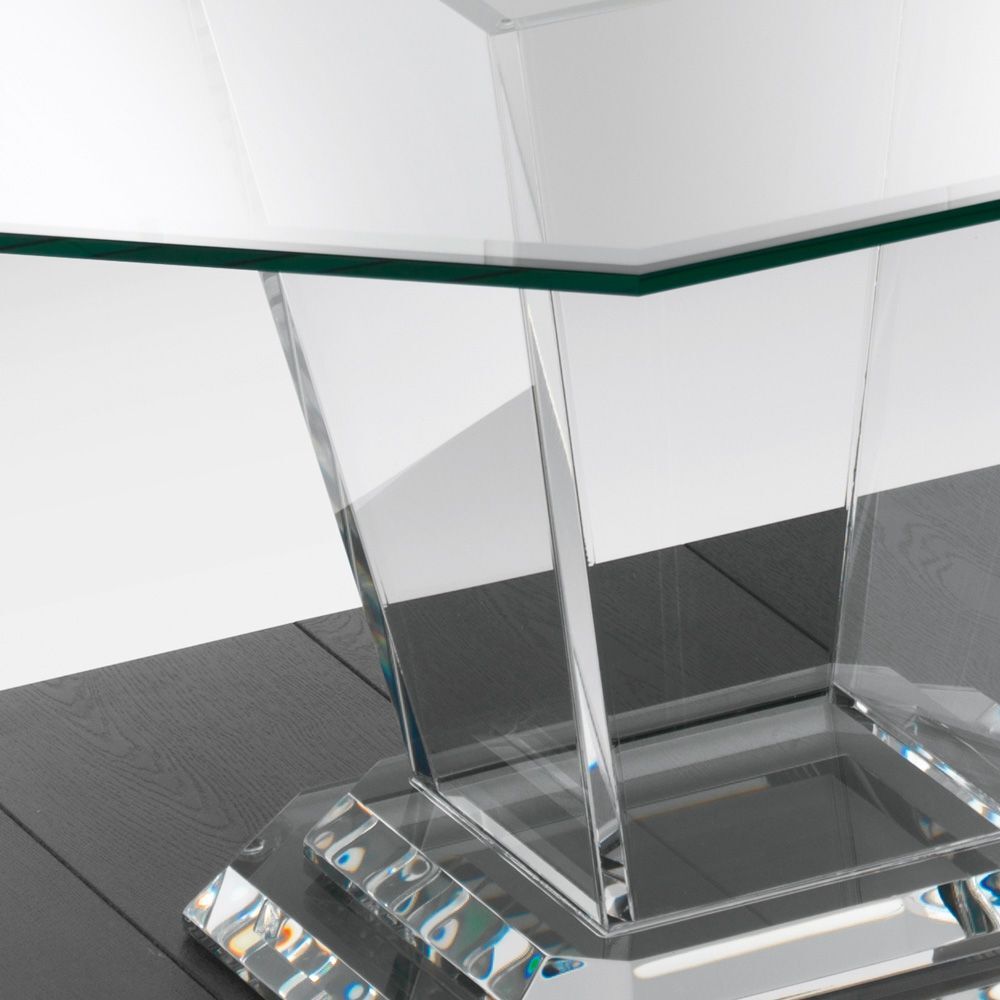 Salontisch mit Glasplatte