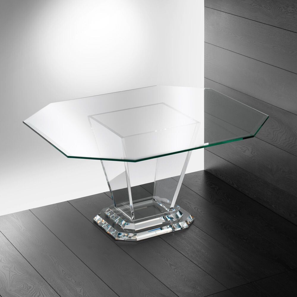 Salontisch mit Glasplatte