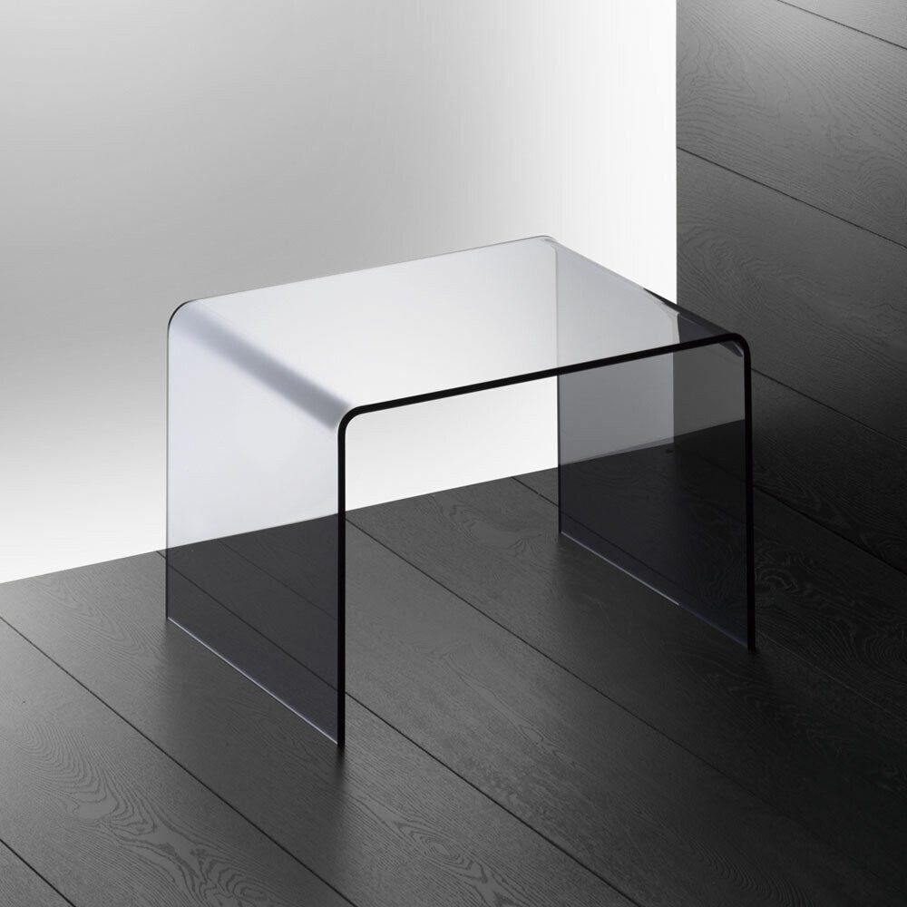 U-Tisch Beistelltisch grau