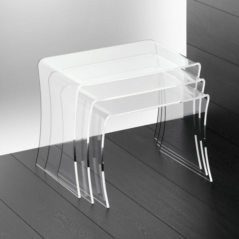 3-Satztisch mit Schwung