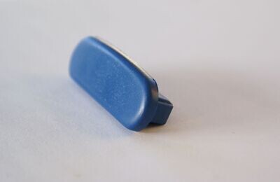 Endkappe für Kunststoffhandlauf für 40 x 8mm, enzianblau, VE: 10 Stück