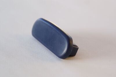 Endkappe für Kunststoffhandlauf für 40 x 8mm, saphirblau, VE: 10 Stück