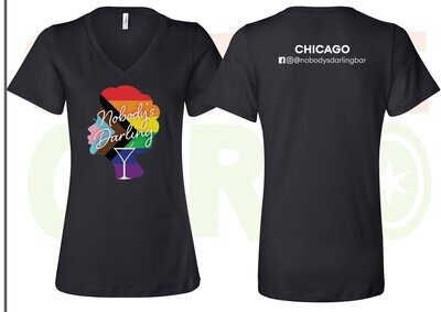 Pride Nobody’s Darling V-Neck T-Shirt Pride Nobody’s Darling V-Neck T-Shirt