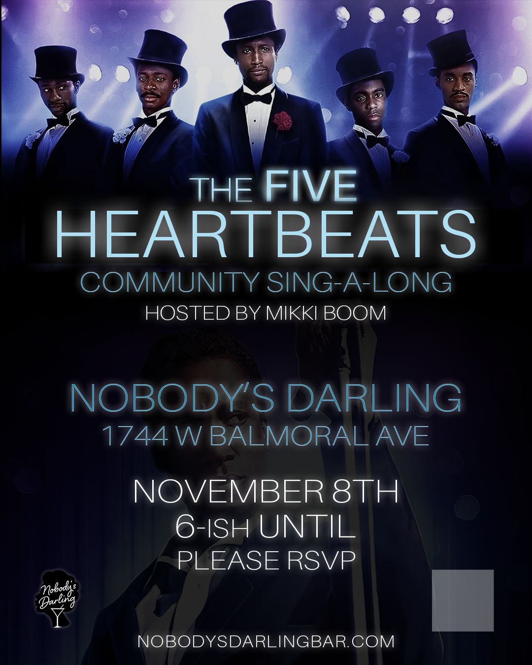 Five Heartbeats Sing-Along Hosted By Mikki Boom