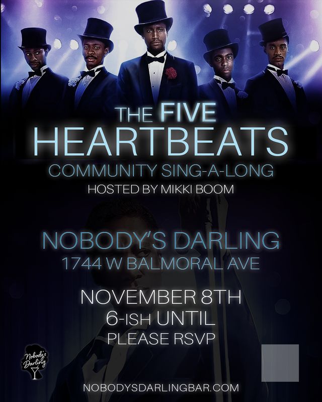 Five Heartbeats Sing-Along Hosted By Mikki Boom