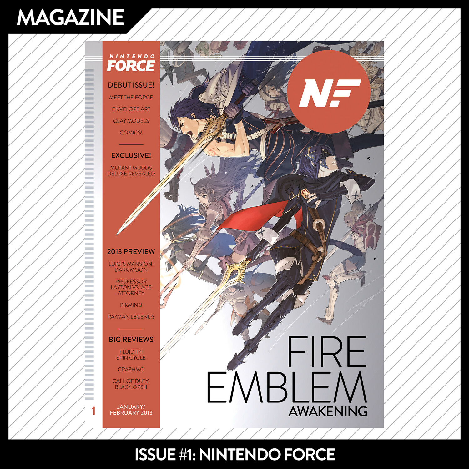 Issue #1: Nintendo Force – January/February 2013