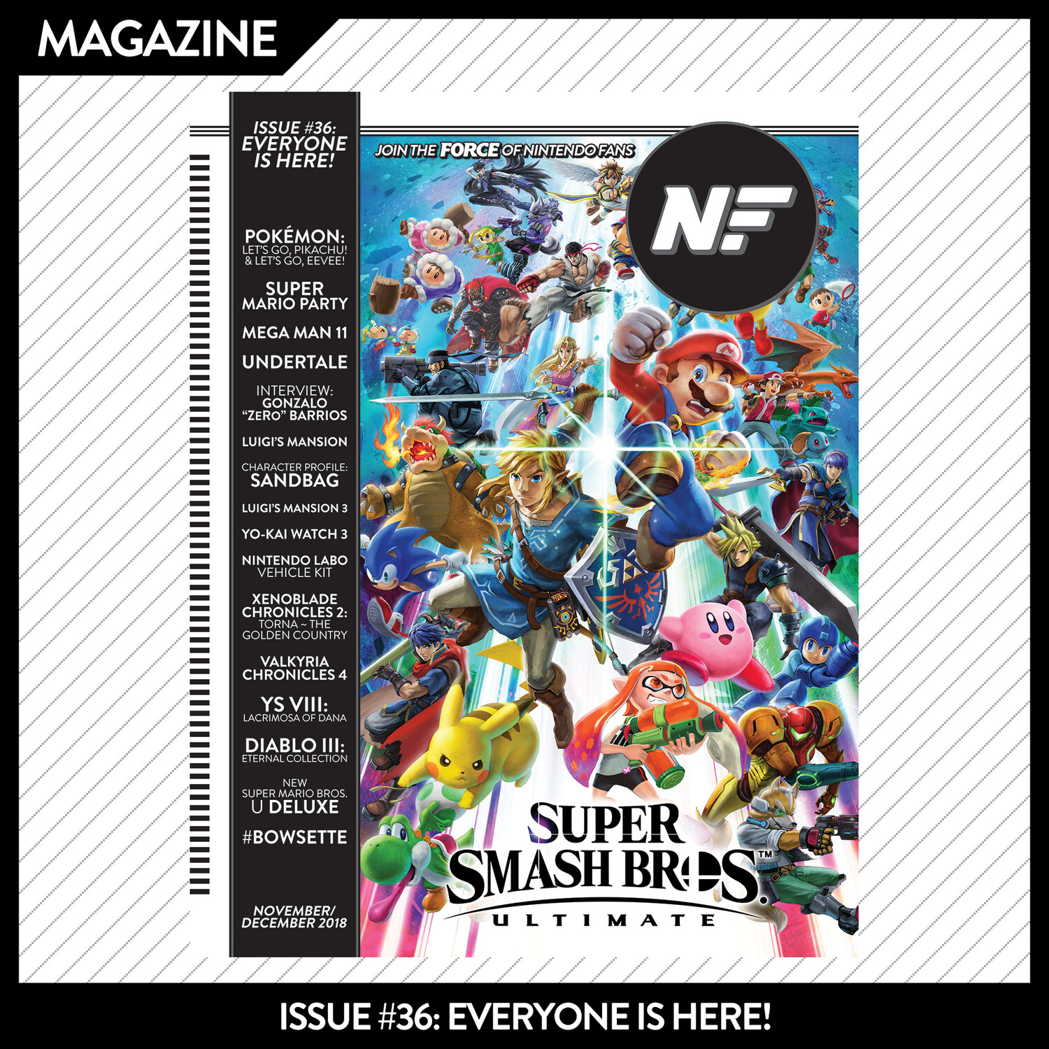 Issue #36: Everyone is Here! – November/December 2018