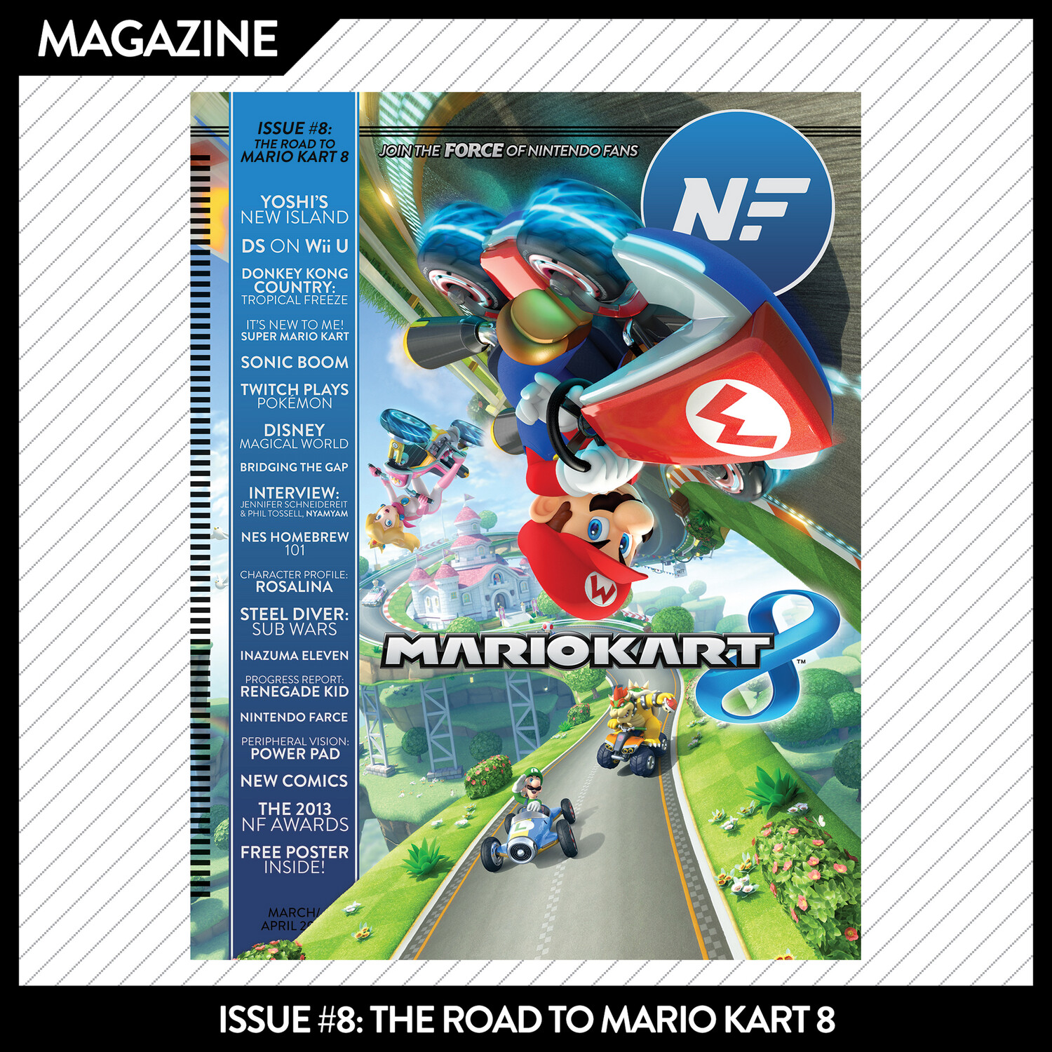 Issue #8: The Road to Mario Kart 8 – March/April 2014
