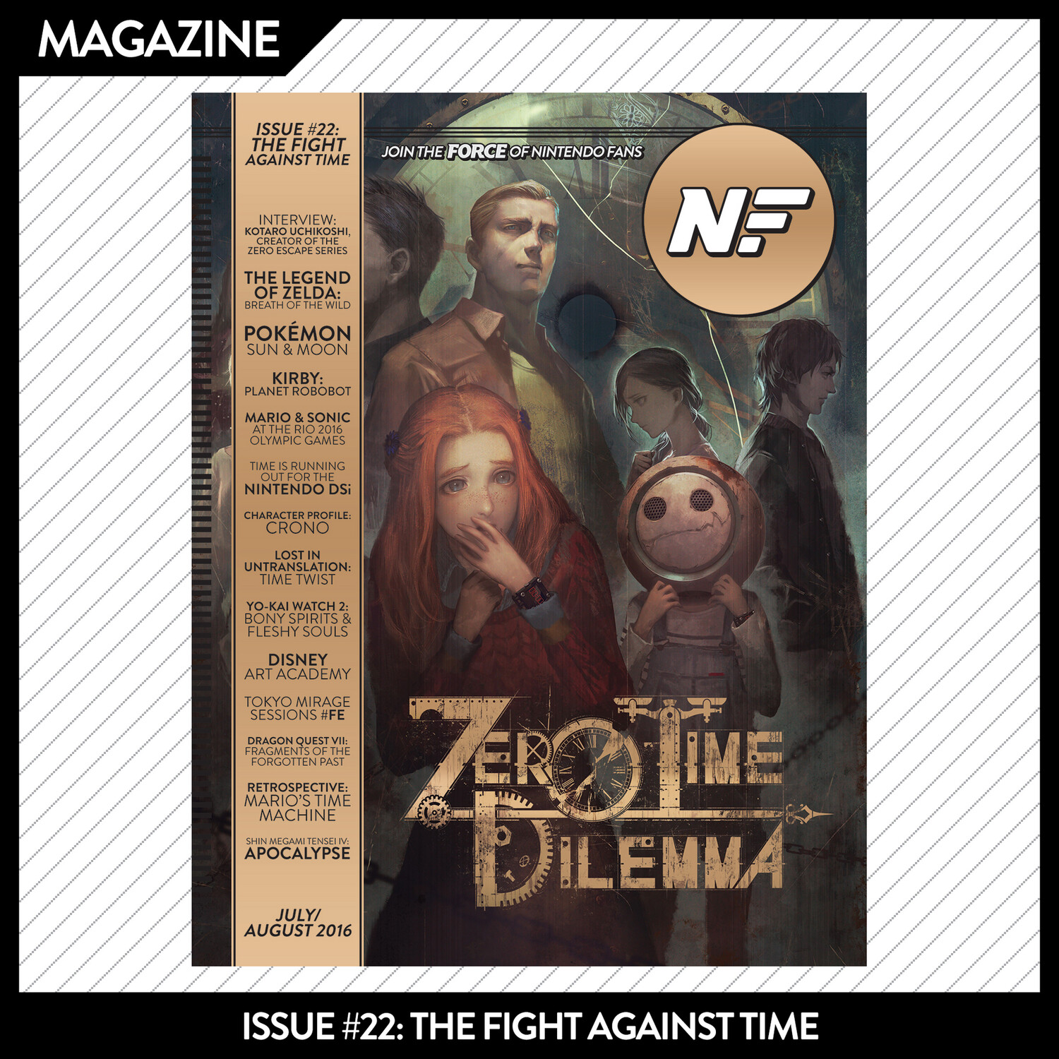 Issue #22: The Fight Against Time – July/August 2016