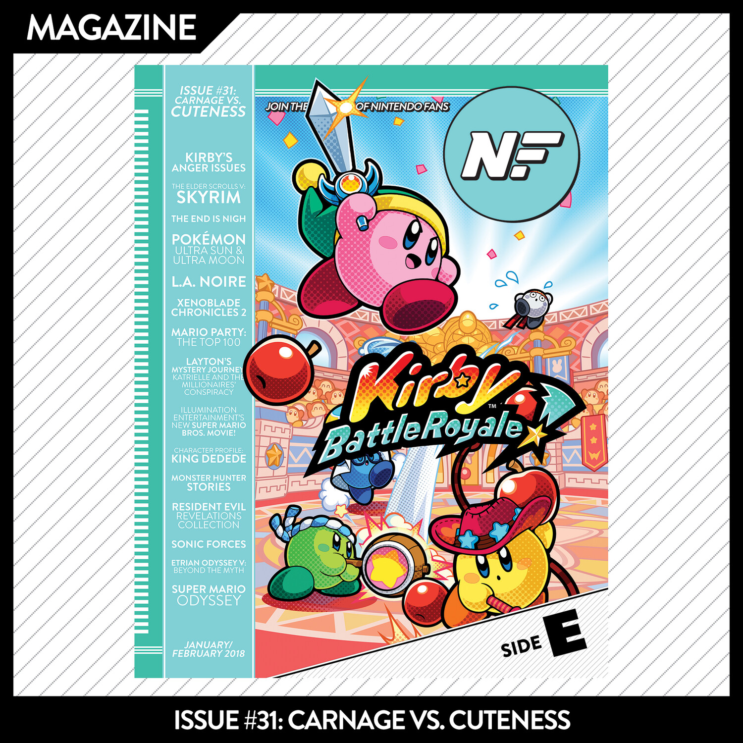 Issue #31: Carnage vs. Cuteness – January/February 2018