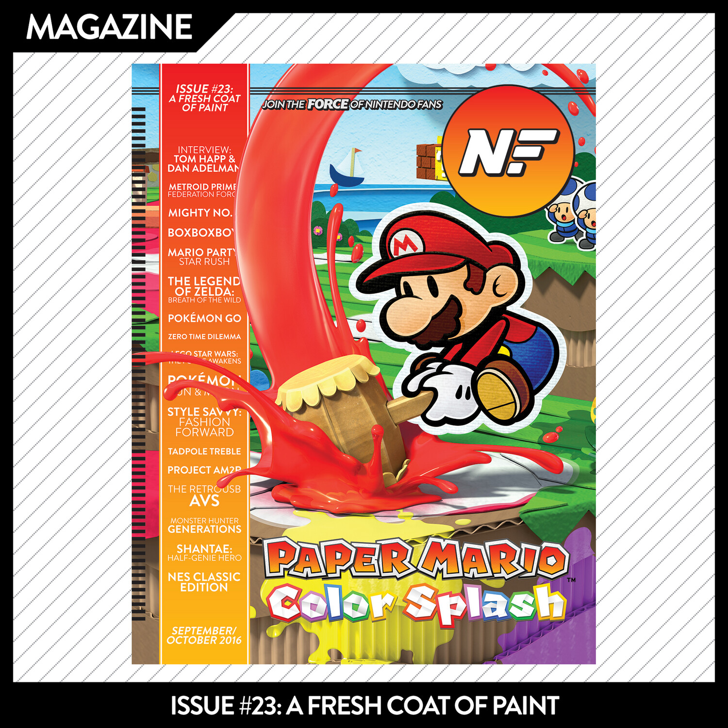 Issue #23: A Fresh Coat of Paint – September/October 2016
