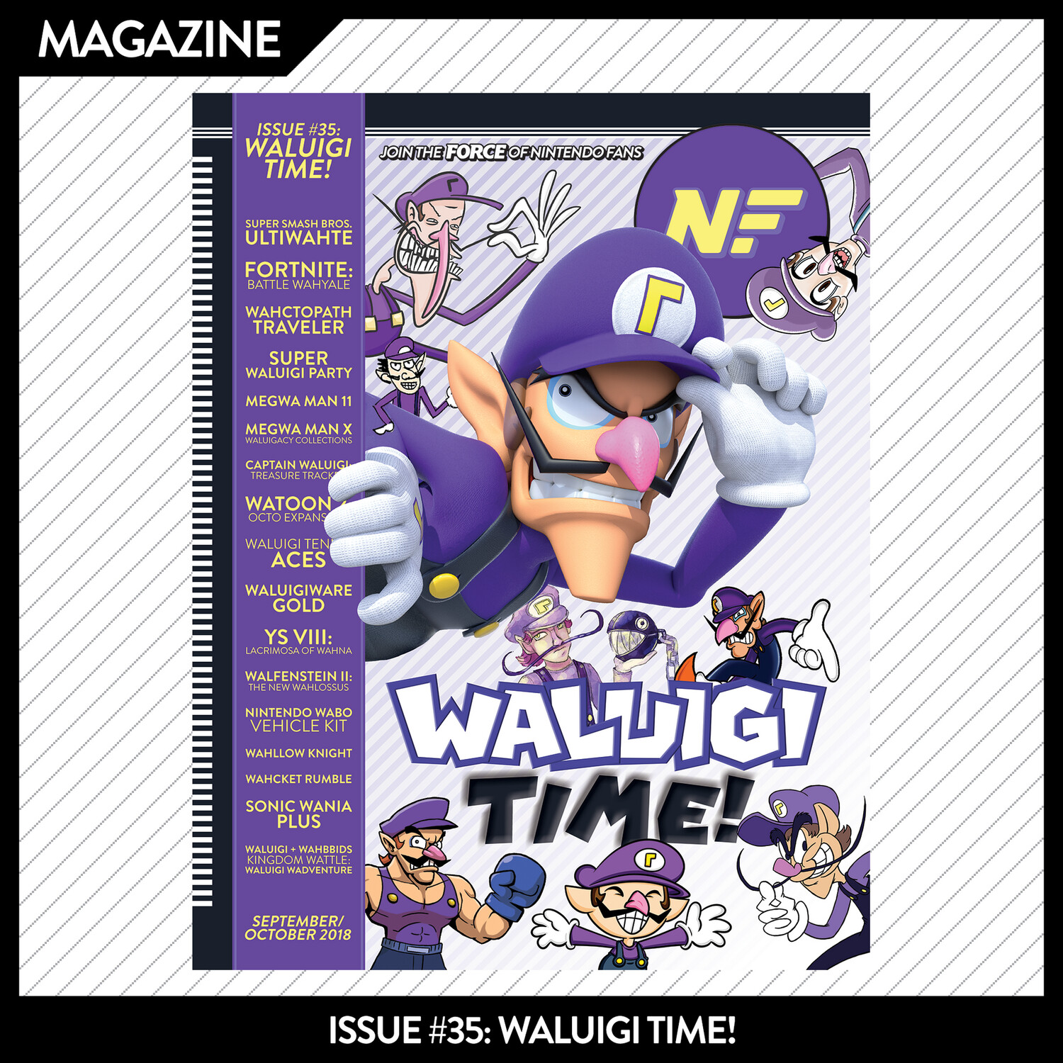 Issue #35: Waluigi Time! – September/October 2018