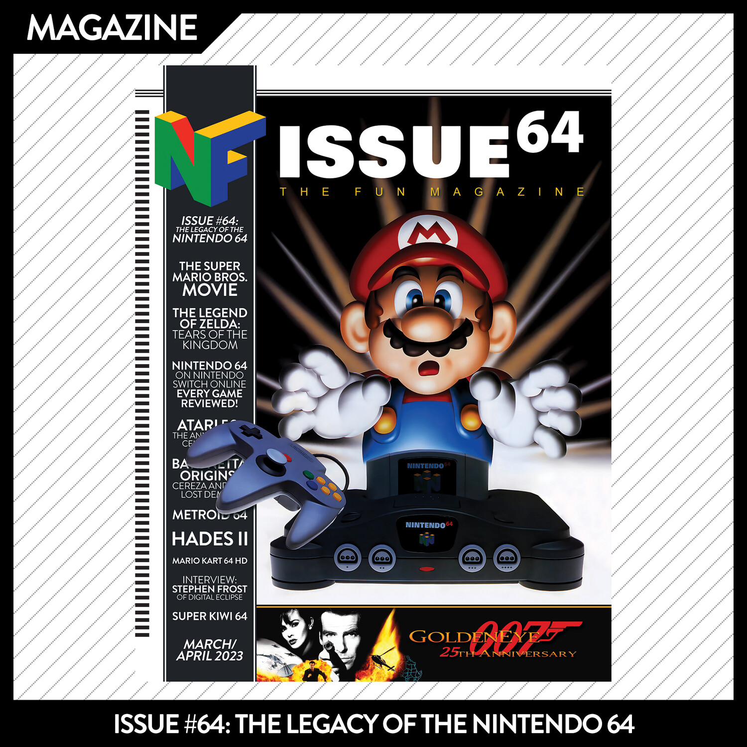 Issue #64: The Legacy of the Nintendo 64 – March/April 2023