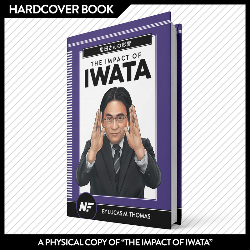 The Impact of Iwata - Hardcover Book The Impact of Iwata - Hardcover Book