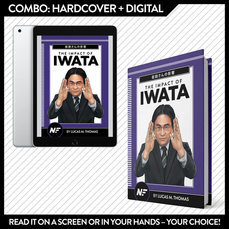 The Impact of Iwata - Hardcover + Digital Combo The Impact of Iwata - Hardcover + Digital Combo