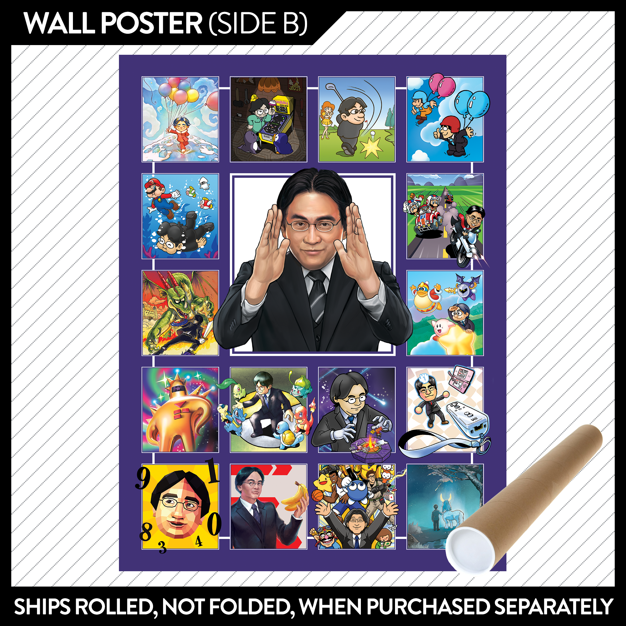 The Impact of Iwata - Rolled Wall Poster