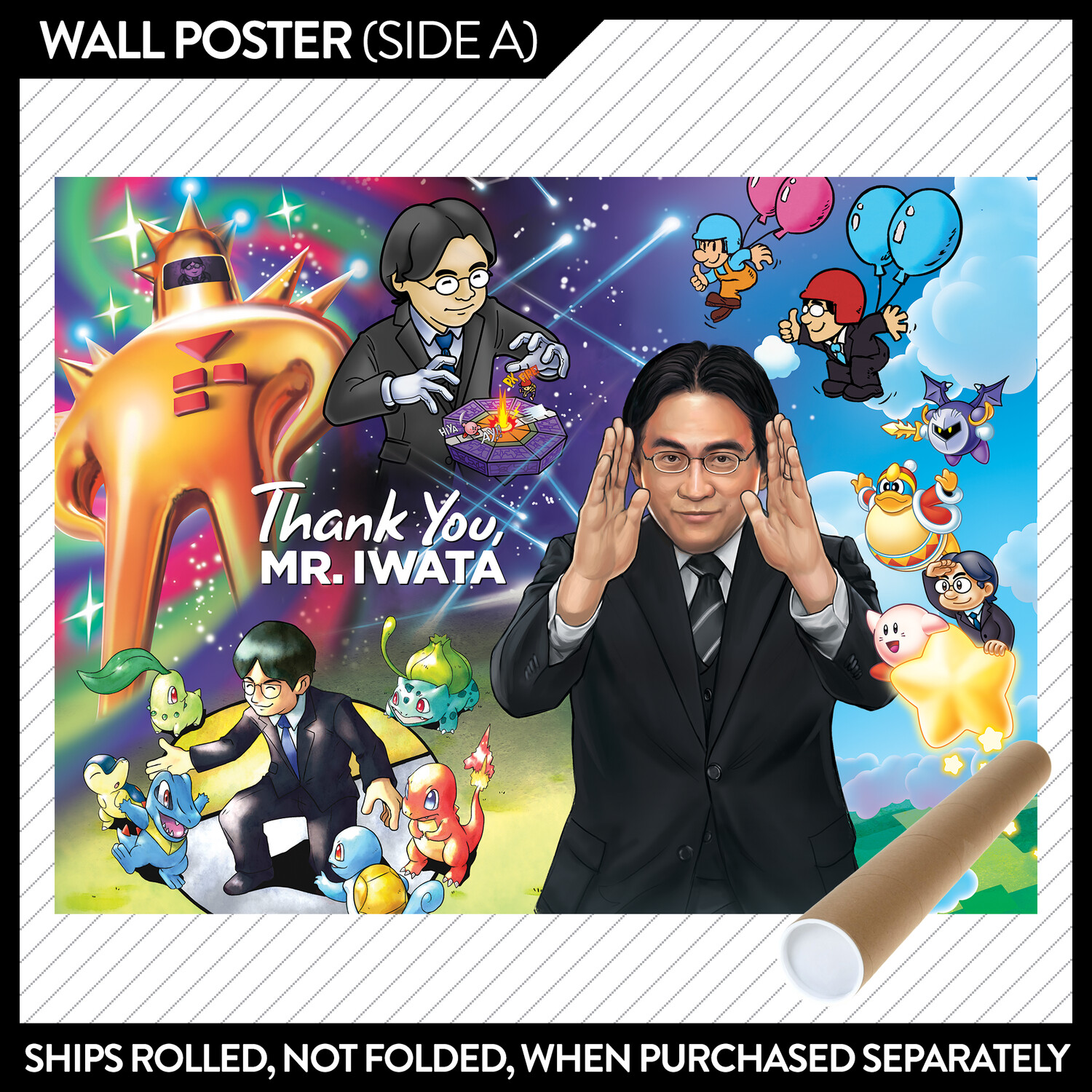 The Impact of Iwata - Rolled Wall Poster