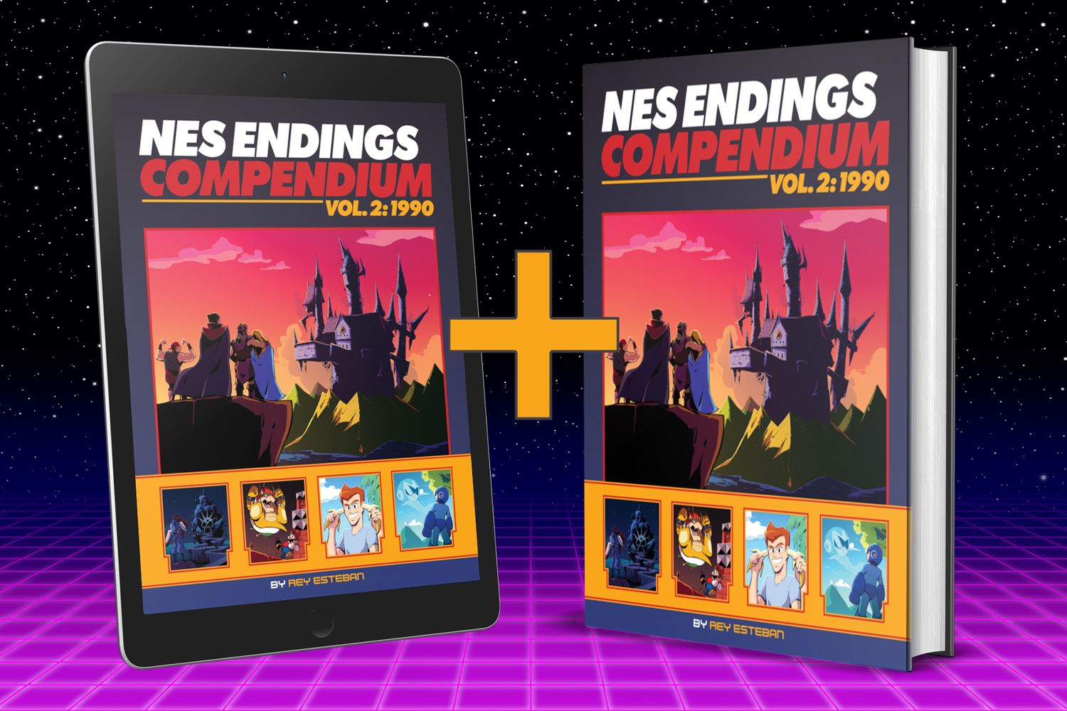 NES Endings Compendium, Volume 2: 1990 - Hardcover + Digital Combo