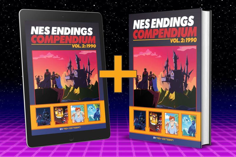 NES Endings Compendium, Volume 2: 1990 - Hardcover + Digital Combo